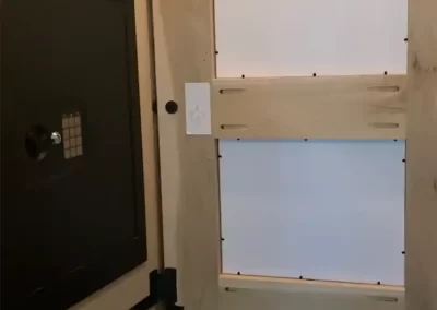 hidden hinge wall safe 5a